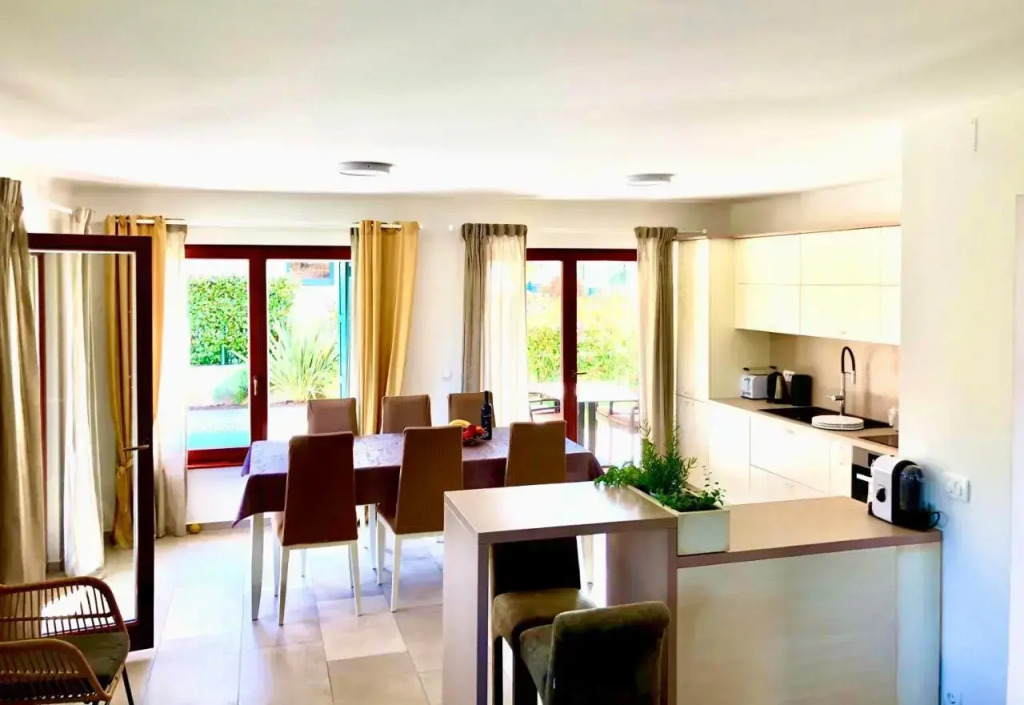 Villa "San Servolo House" with sea view and private heated pool