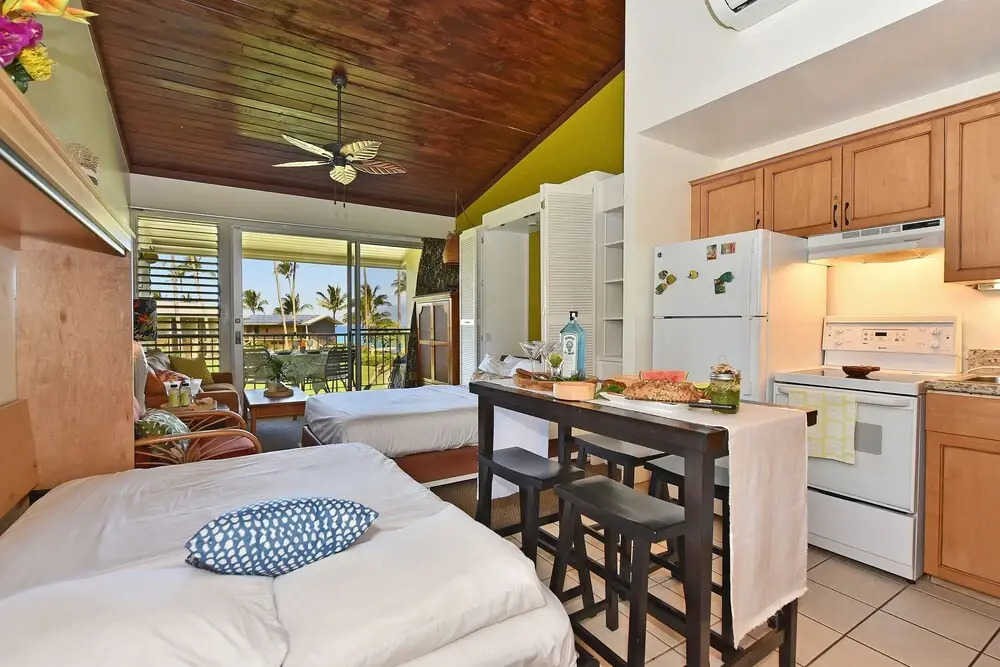 Napili Shores B214 Studio Bedroom 1 Bathroom Condo