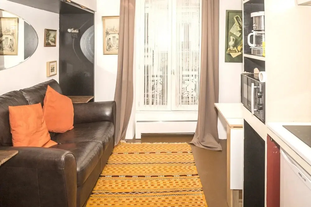 Studio in Paris, With Wonderful City View and Wifi