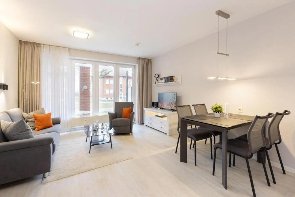 Ferienwohnung Wellenrauschen mit Terrasse im Kaiserhof 4