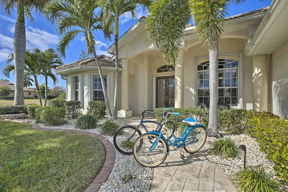 Waterfront Cape Coral Home w/ Private Dock & Lanai