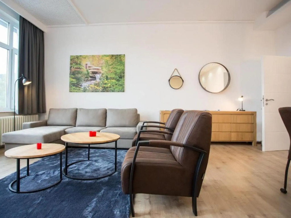Charming apartment in Winterberg with balcony and sauna
