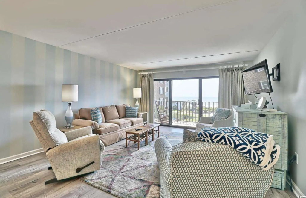 Cabana One Unit 302 - 3rd Floor Oceanfront Condo - Sleeps 6! 2 bed, 2 bath