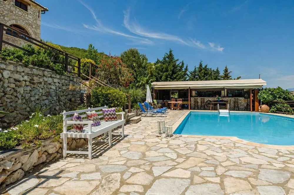Villa Poseidon - Family Suite In Zante w Pool