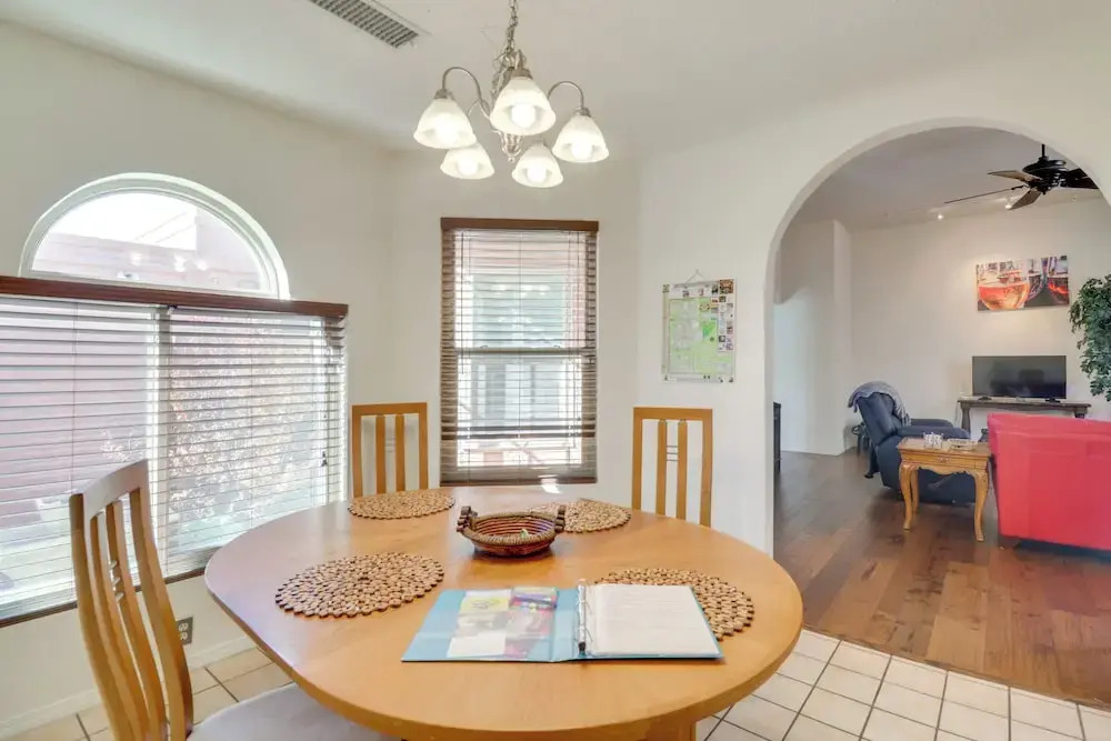 Covered Patio & Private Yard: Albuquerque Retreat