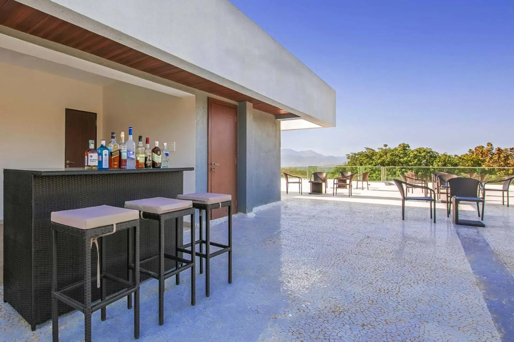 Reflection House by StayVista with Pool, Terrace bar, Indoor games & Exquisite interiors in a nutshell