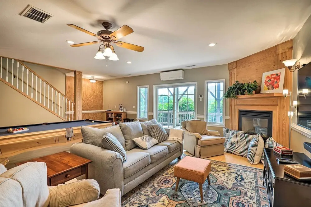 North Carolina Home w/ Game Room, Deck & Fire Pit