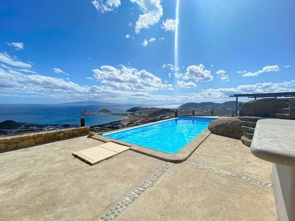 Seaview Villa Galanos at Kalafatis Beach