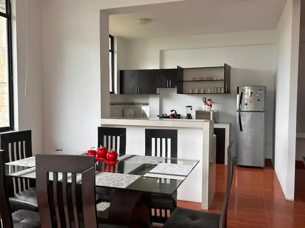 Departamento amoblado de 3 habitaciones cntrico tarapoto en el tercer piso