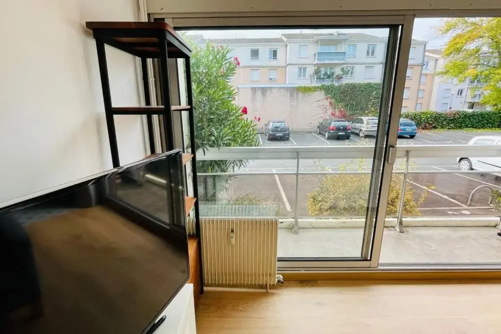Furnished Apartment With Balcony & Parking in A Secure Residence