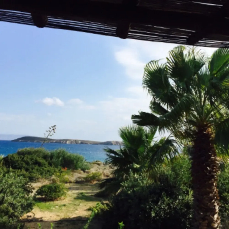 House With 2 Rooms in Drios, With Wonderful sea View, Furnished Garden