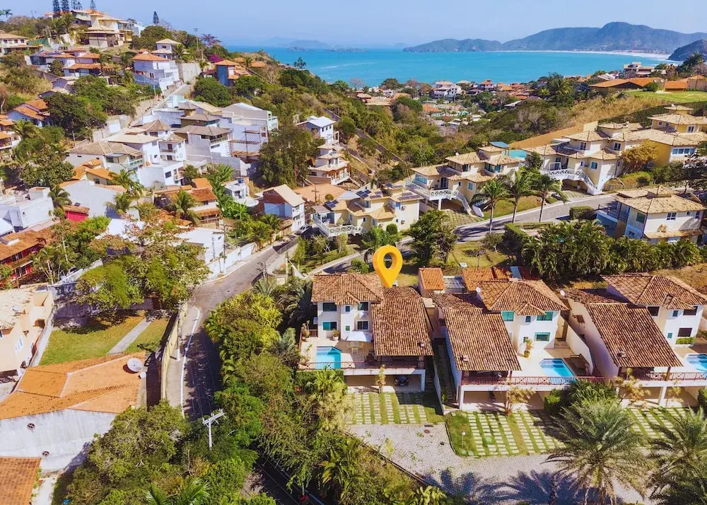 Bz73 Geribá! Casa c/ piscina privativa 5 Suítes!
