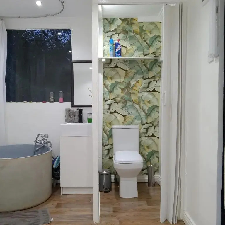 Tiny house with a quiet charming garden