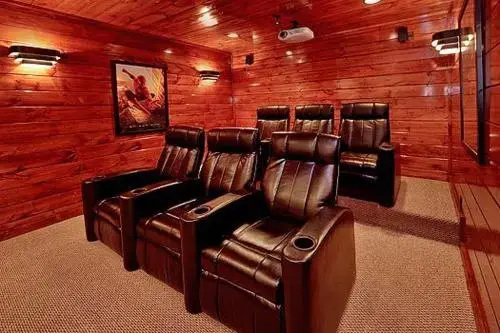 Theater Hot Tub Game Room