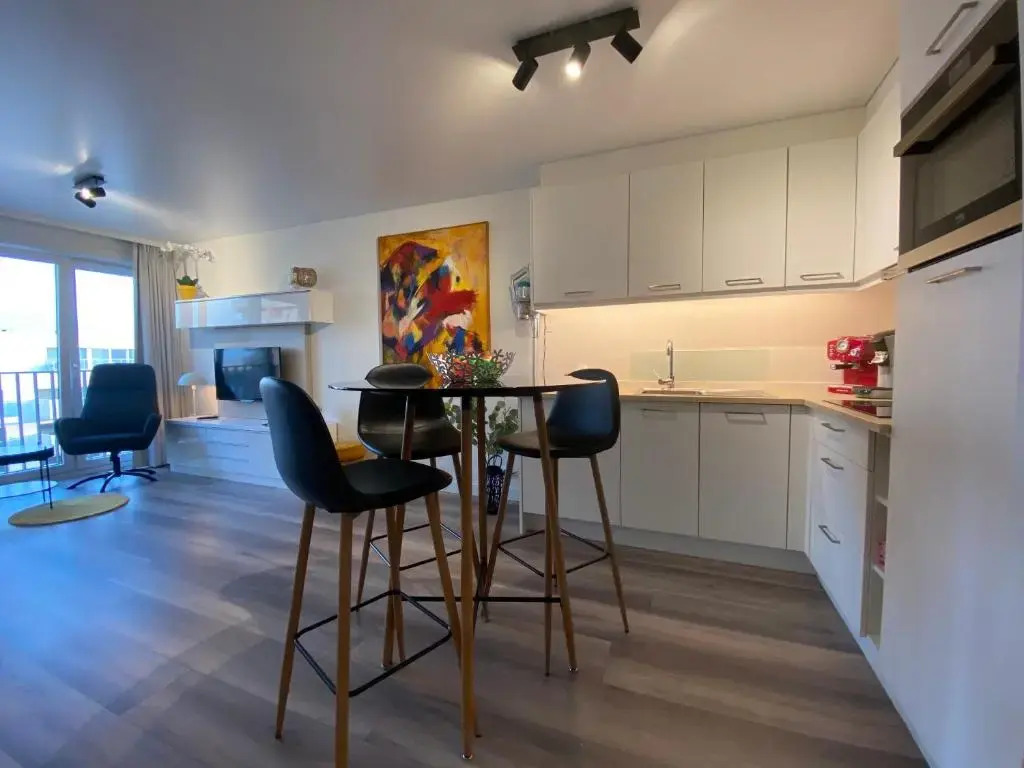 Moderne studio aan zee