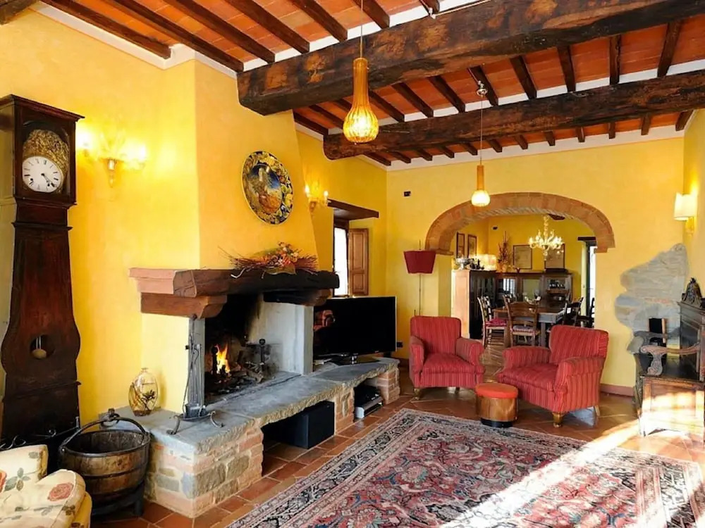 Tuscan Family Villa with Sauna