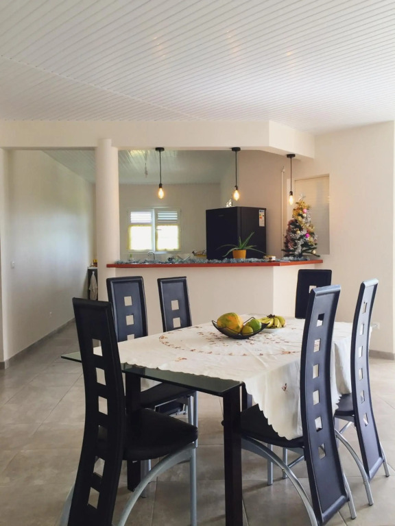 Appartement de 2 chambres avec jardin clos et wifi a Le Marin a 5 km de la plage