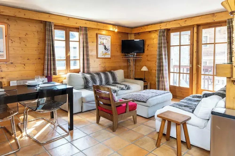 Pleasant 6p/2br Mountain Apartment - Megeve City Center