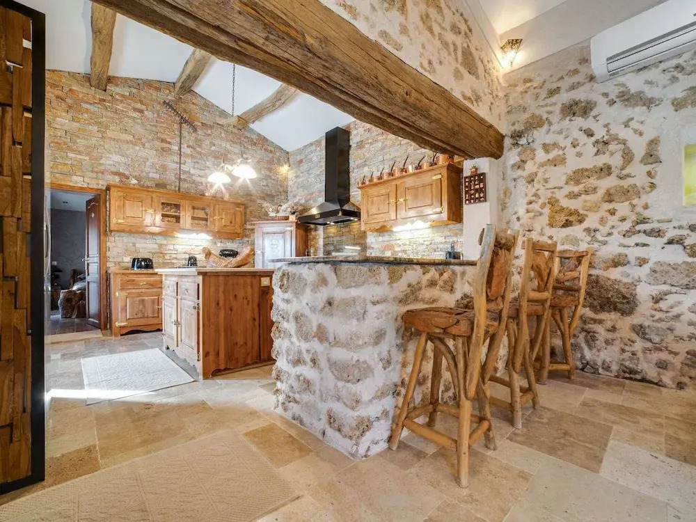 Stone Home in France With Private Pool