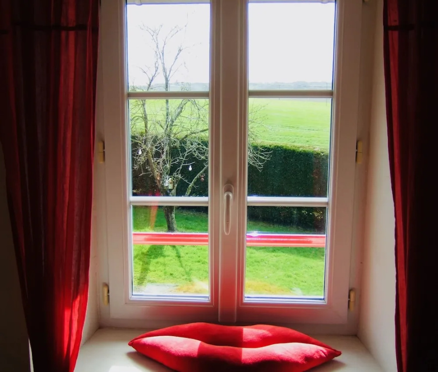 Maison dhôtes lAngevinière, chambre des Anges proche Mont-Saint-Michel