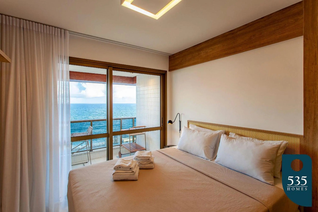 BARRA Vista Mar - Lindo apartamento com Wi-Fi 300Mbps