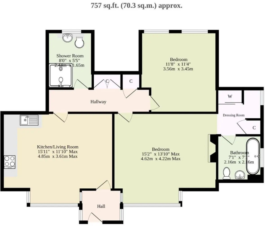 Stylish 2 Bed Apart in the Heart of North Norfolk