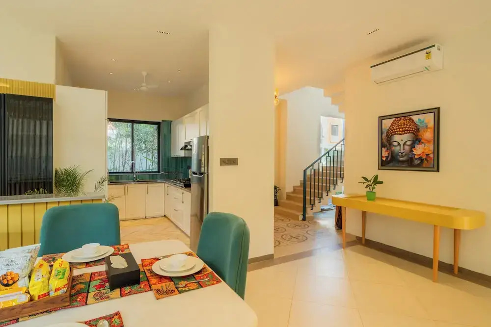 ELIVAAS Laguna Camellia - Luxe 4 BHK Villa Near Popular Beaches with Private Pool