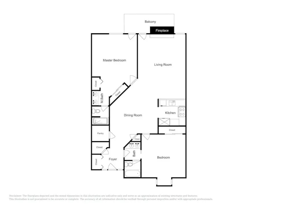 2BR 2BA Silver Cliff Condo by RedAwning