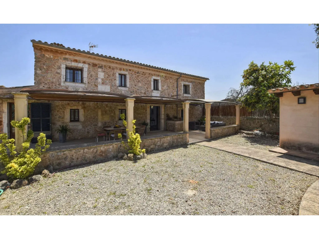 Restored holiday home in Búger with private pool