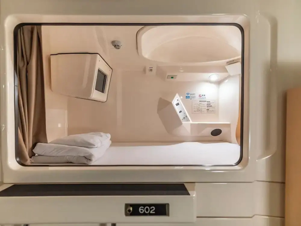 Asahi sauna Capsule Inn Hirosaki