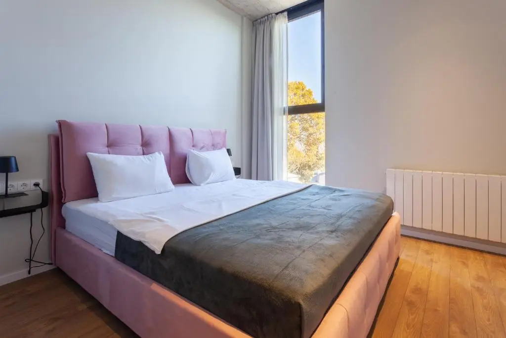 stylish 3BR apt with 2 balconies in historic Tbilisi