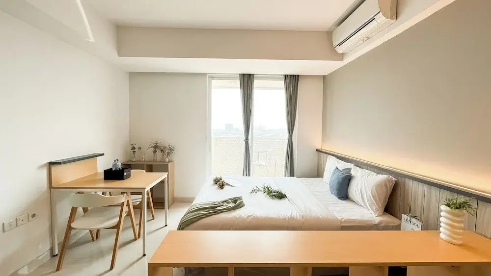 Spacious Studio Apartment West Vista Near Rawa Buaya Station
