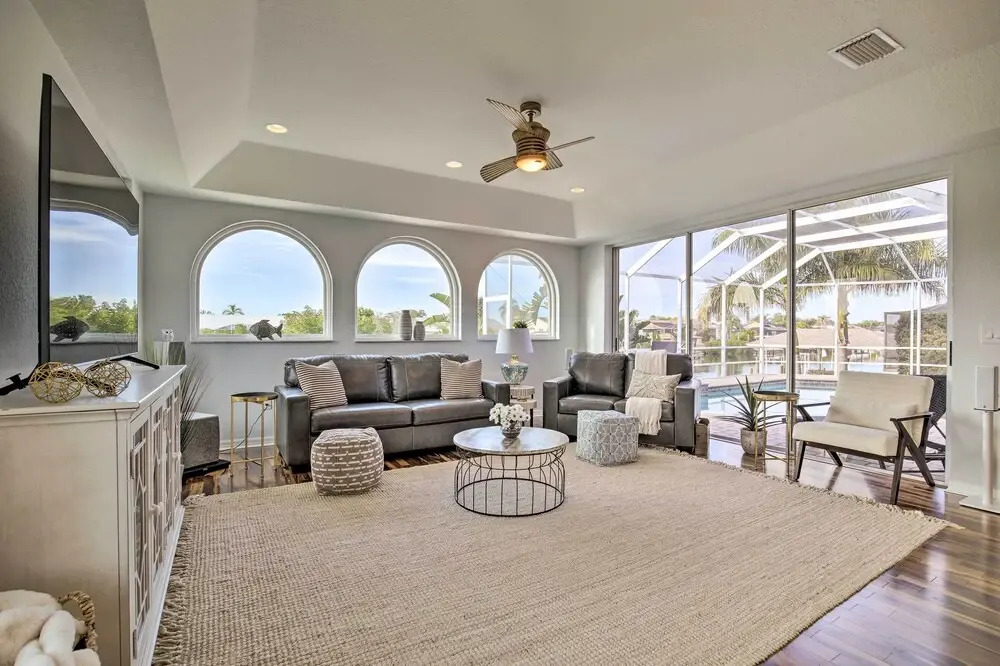 Heated Pool/spa & Dock: Apollo Beach Home on Canal
