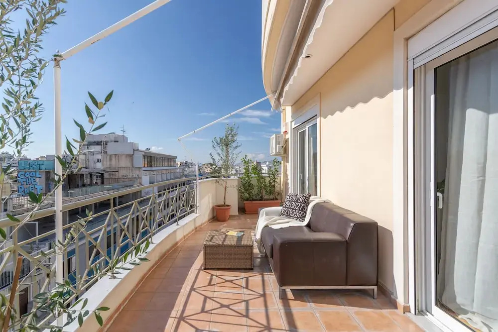 Penthouse w Acropolis View & Parking