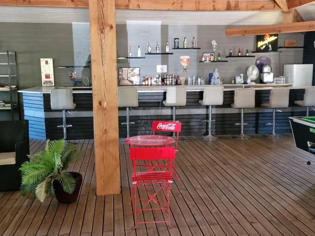 Grand Mobile Home Dans Camping