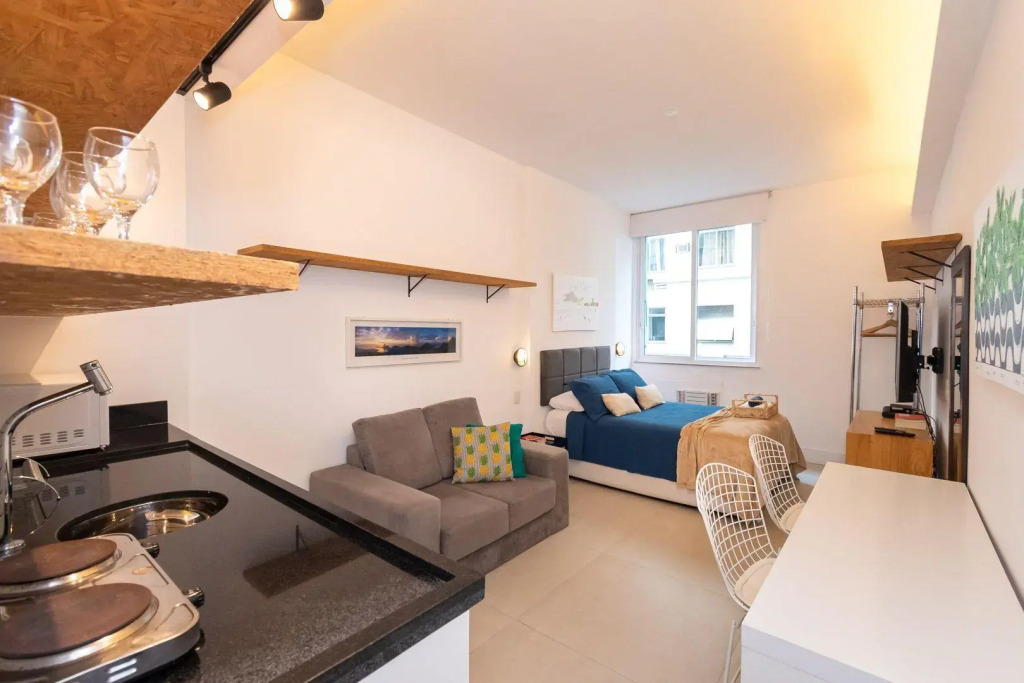 Studio Em Copacabana A 80m Da Praia | Du 57/502