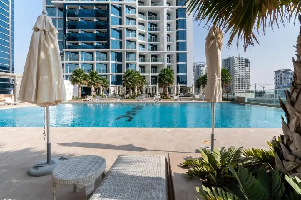 White Sage - Designer Studio with Canal View & Largest Balcony