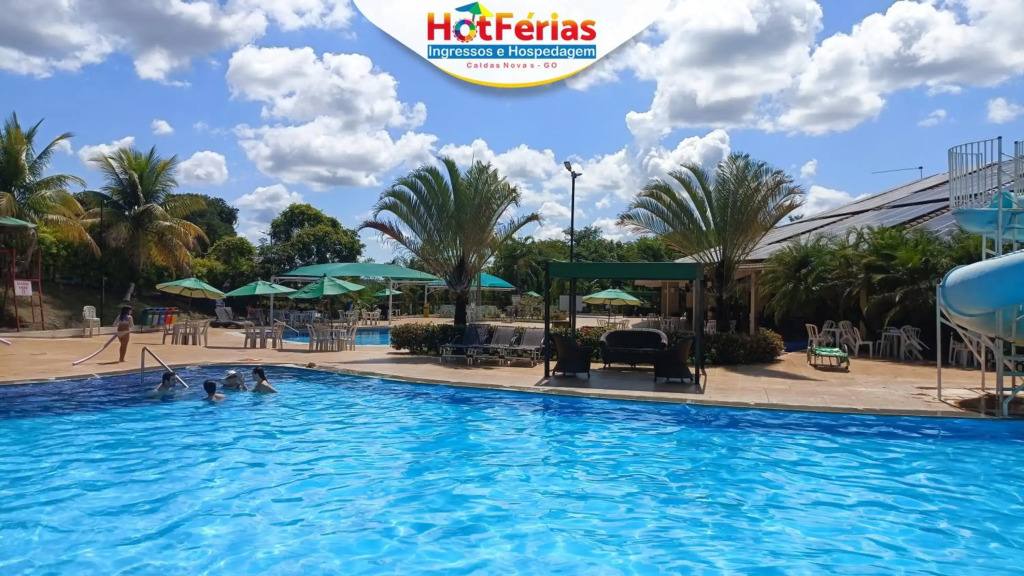 Apartamento em Caldas Novas, Flat a 200m do DiRoma Acqua Park e 500m do centro - HotFérias