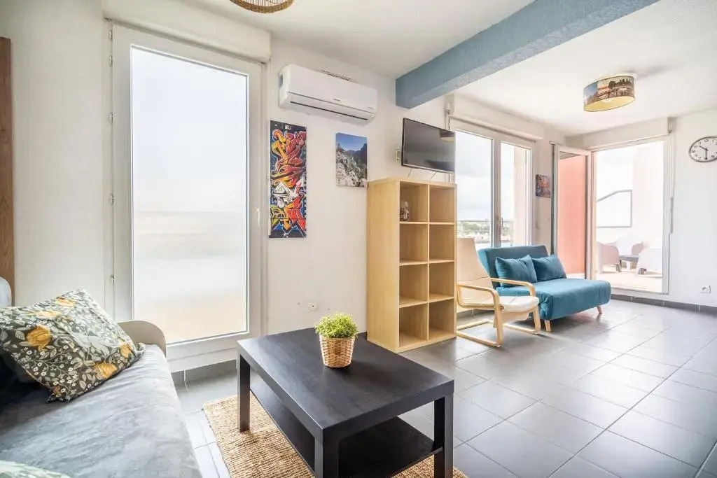 "Chez Marius" Appartement avec terrasse pour 4 personnes à Marseille