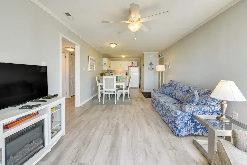 Steps to Sand + Pool! 3rd-floor Myrtle Beach Condo