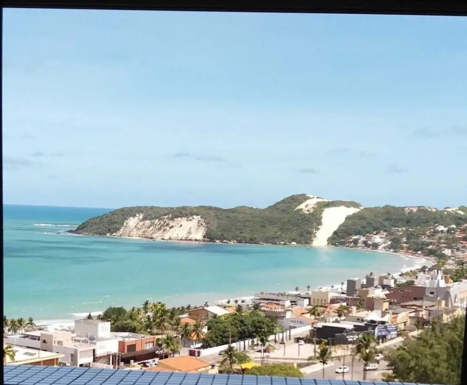 Flat vista mar Ponta Negra no Cristallo