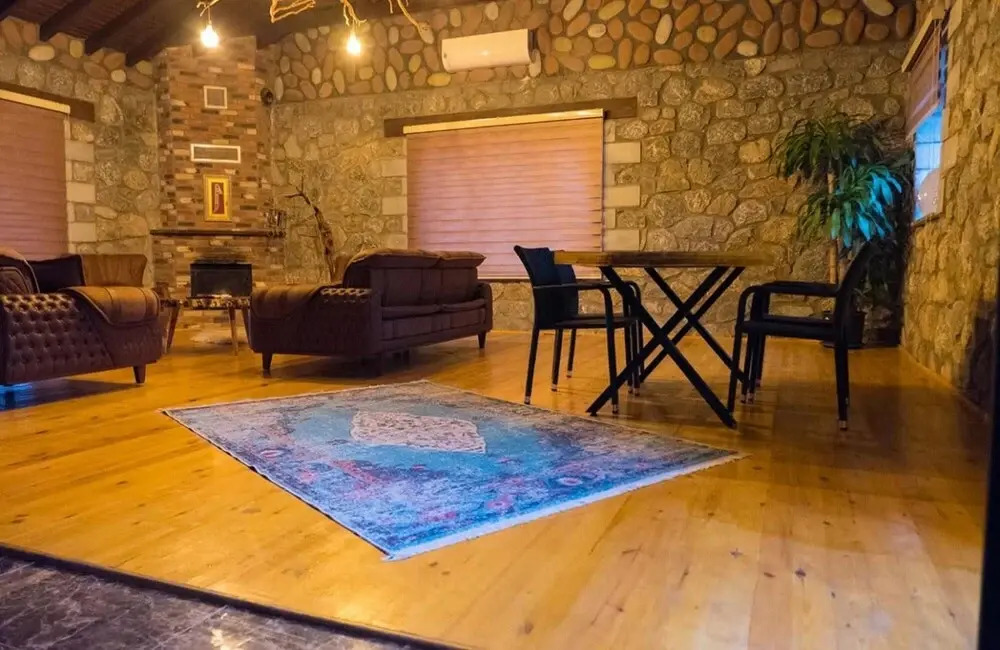 Amazing Stone House With Fireplace and Private Pool Surrounded With Nature in Iznik Bursa