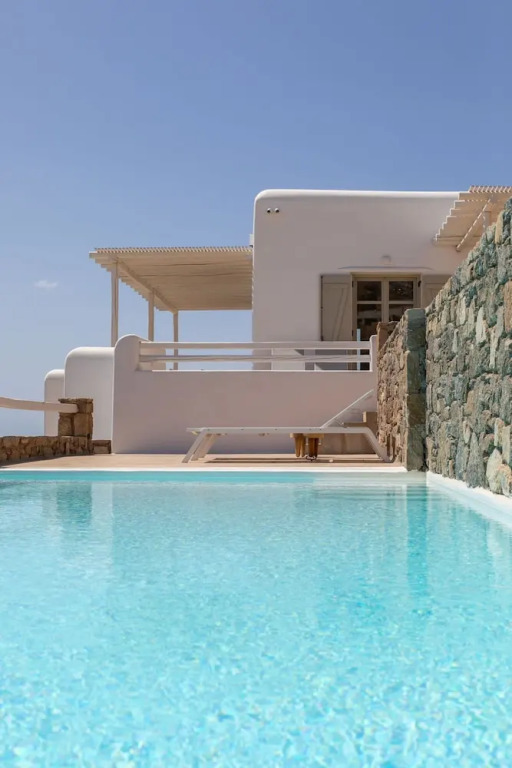 Renovated Luxury Oceanview Villa with Pool in Mykonos
