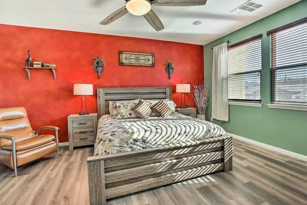 Luxe Goodyear Home w/ Serene Backyard & Game Room