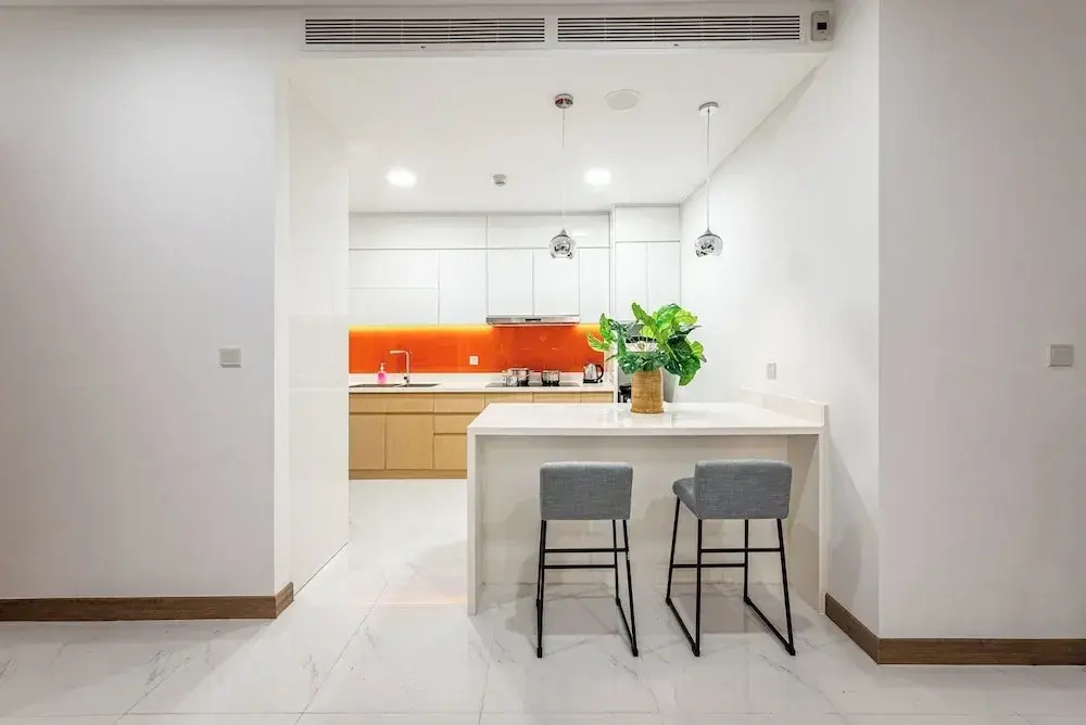 Luxury Sunwah Apartment near Landmark 81 - City View