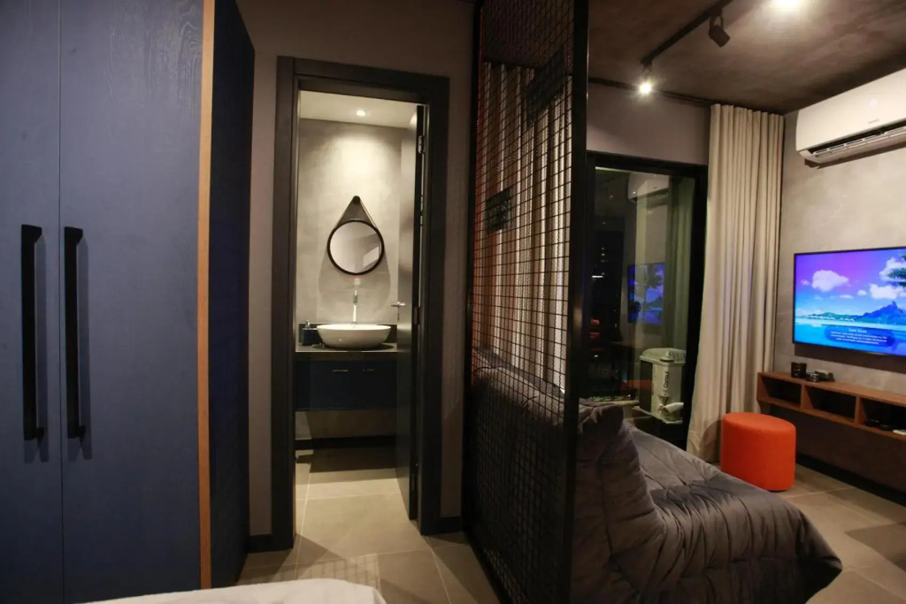 VKhaus Loft 602 em Blumenau próximo da Vila Germânica, FURB e centro