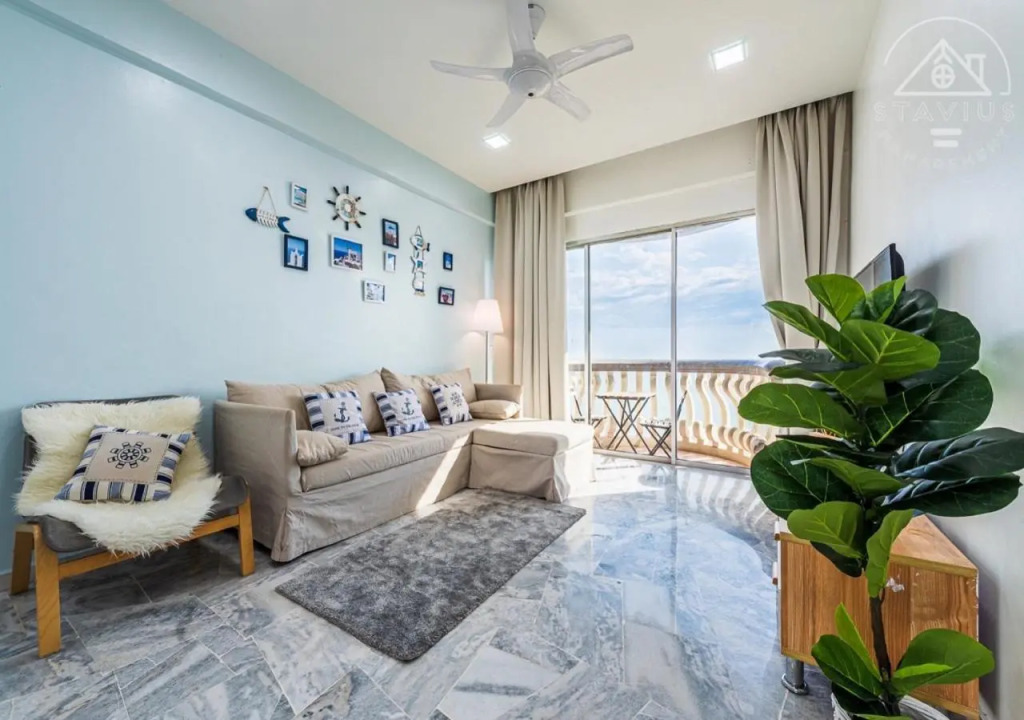 Port Dickson 10Pax 3BR Glory Beach Resort Seaview