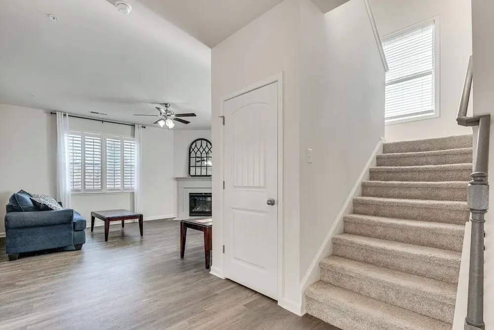 Near Atl! Spacious Townhome w/ Patio & WFH Setup