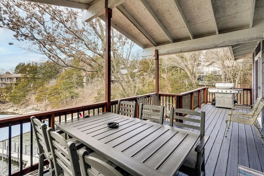 Private Dock at Ozarks Home Next to Margaritaville