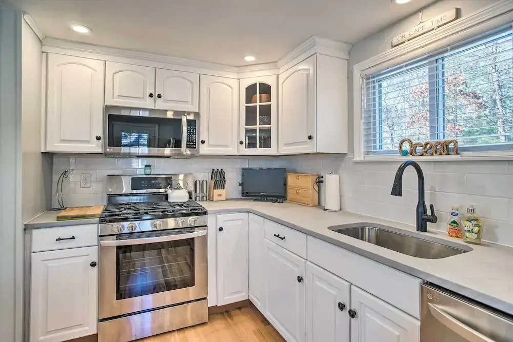 Walk to Great Pond: Spacious East Falmouth Home